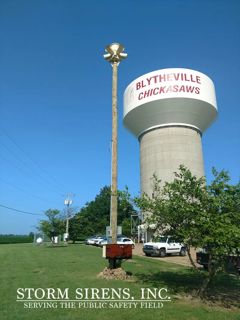 outdoor tornado siren